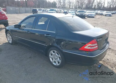 2006 Mercedes-Benz C 280 Luxury 4Matic из США, поврежденный, VIN WDBRF92H86F796224